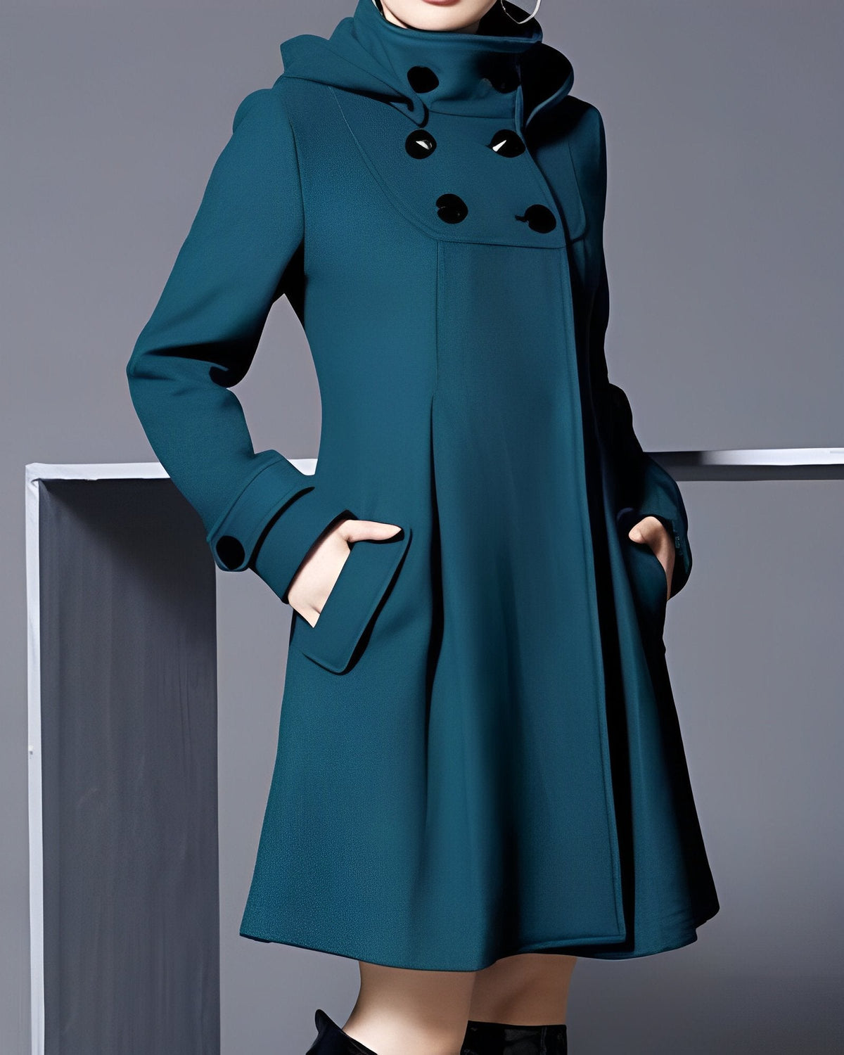 Alice - Veste à Capuche Élégante