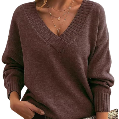 Lenia – Pull Élégant en Cachemire Mélangé