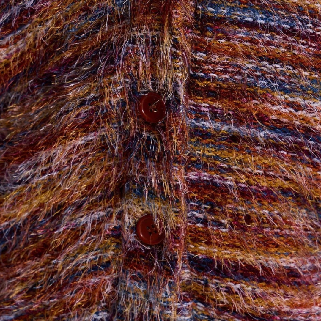 Mona - Gilet multicolore décontracté