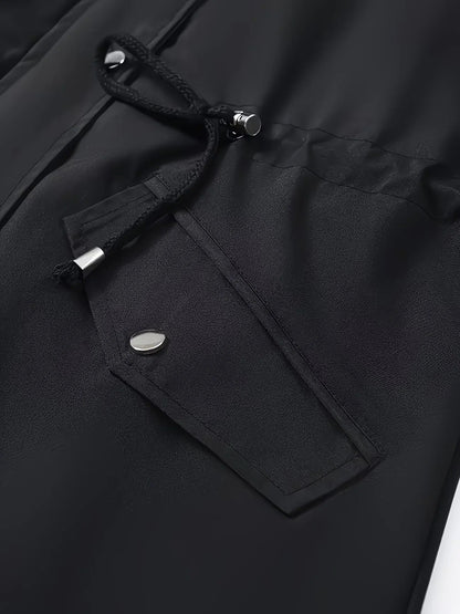 Carlotta Veste de Pluie 3-en-1 – Imperméable avec Capuche Amovible