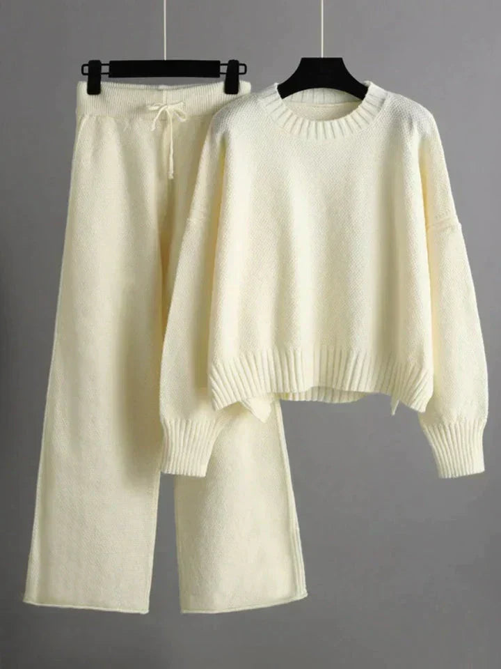 Cécile - Ensemble tricoté chic