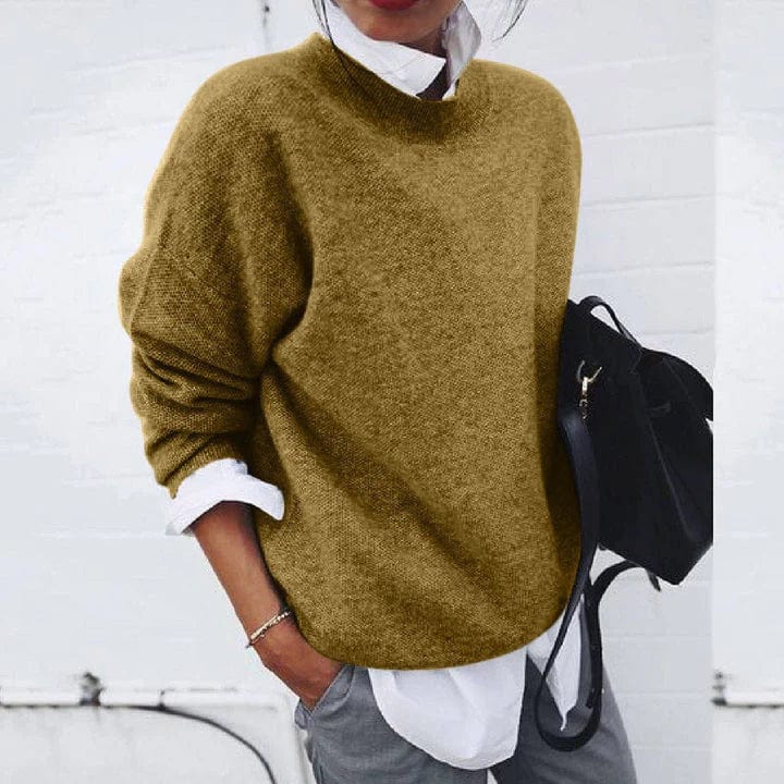 Jolanda - Pull en mélange de cachemire doux et confortable