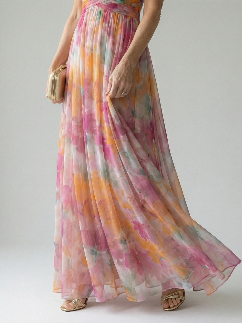 Isel | Robe longue Soft Wrap