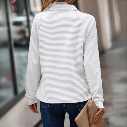 Suzanne - Pull à demi-zip