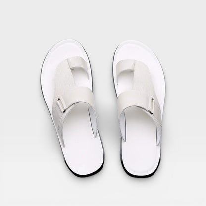 Sandales en cuir pour hommes – Semelle souple pour usage quotidien