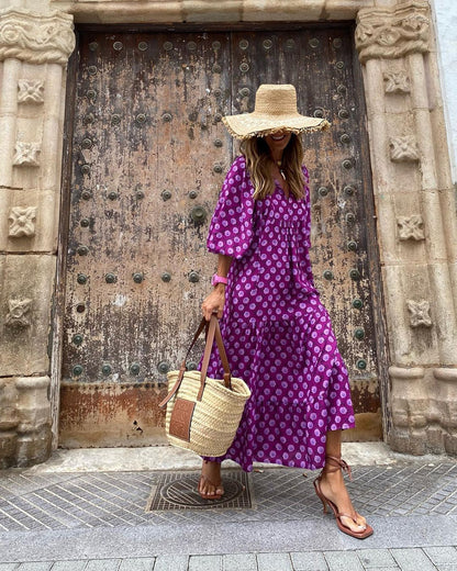 Sylvie - Robe Bohème Chic