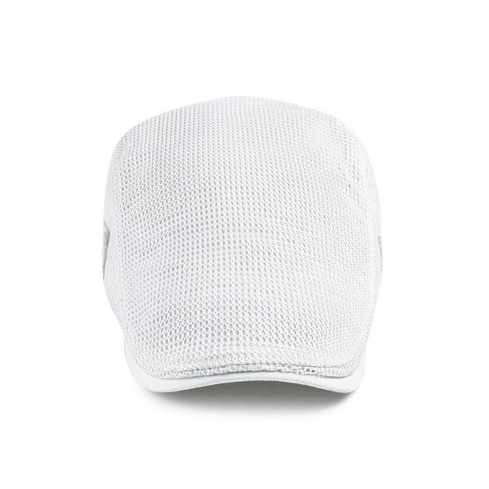 Casquette aérée homme Bloom™ blanche, vue arrière, maille respirante